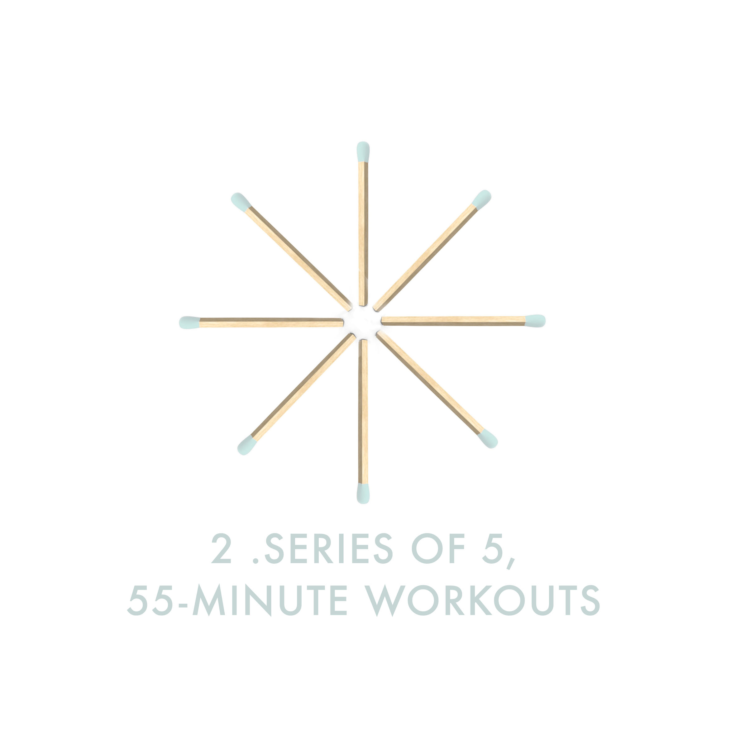 Series of 5, 55 Minute Mindset Workouts